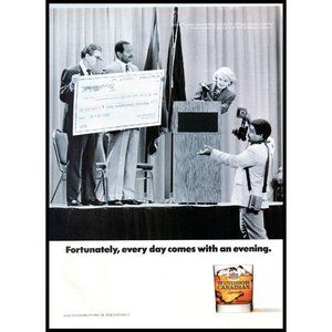1993 Windsor Canadian Whisky Whiskey Vintage Print Ad Sweepstakes Check Wall Art